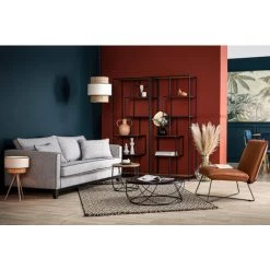 MILIBOO Table D'appoint Bois Métal L42 X H40 Cm LACE - Bois Clair / Noir - Bois Clair / Noir 10 MILIBOO Table D'appoint Bois Métal L42 X H40 Cm LACE - Bois Clair / Noir - Bois Clair / Noir -France MILIBOO Soldes 2022 13151695 4