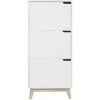 MILIBOO Meuble De Rangement Enfant Design Blanc 3 Portes LEENA - Blanc -France MILIBOO Soldes 2022 13151704 1