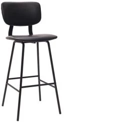 MILIBOO Tabourets De Bar Vintage Avec Pieds Métal 75 Cm (lot De 2) LAB - Noir - Noir 9 MILIBOO Tabourets De Bar Vintage Avec Pieds Métal 75 Cm (lot De 2) LAB - Noir - Noir -France MILIBOO Soldes 2022 13151848 3