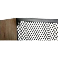 MILIBOO Étagère Murale Industrielle Manguier Massif Et Métal 60 Cm RACK - Bois Clair / Noir -France MILIBOO Soldes 2022 13151891 4