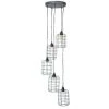 MILIBOO Suspension Industrielle En Métal Gris Avec 5 Lampes étagées LOFT - Gris -France MILIBOO Soldes 2022 13151983 1