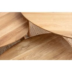 MILIBOO Tables Basses Gigognes En Chêne Massif TRIPLE - Bois Brut -France MILIBOO Soldes 2022 13152032 4