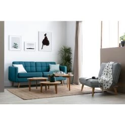 MILIBOO Tables Basses Gigognes En Chêne Massif TRIPLE - Bois Brut -France MILIBOO Soldes 2022 13152032 5