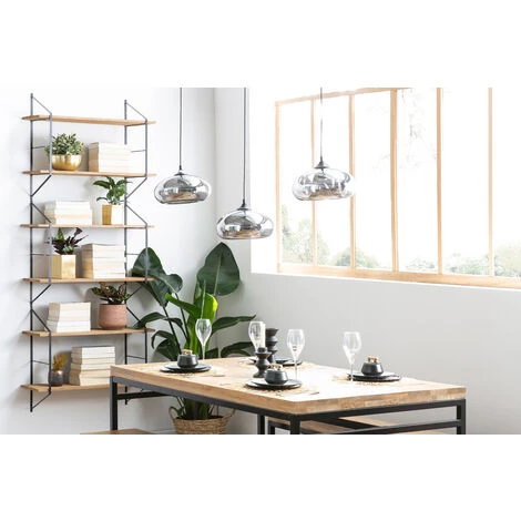 MILIBOO Suspension Design Verre Soufflé MISTIC - Noir Transparent - Noir Transparent 6 MILIBOO Suspension Design Verre Soufflé MISTIC - Noir Transparent - Noir Transparent – Image 4