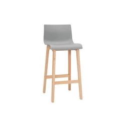 MILIBOO Tabourets De Bar Design Bois 65 Cm (lot De 2) NEW SURF - Gris Perle - Gris Perle -France MILIBOO Soldes 2022 13328161 3