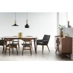 MILIBOO Chaises Design (lot De 2) WALFORD - Noyer - Noyer -France MILIBOO Soldes 2022 13400398 5