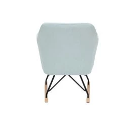 MILIBOO Rocking Chair Scandinave En Tissu ALEYNA - Vert Menthe - Vert Menthe -France MILIBOO Soldes 2022 13400409 4
