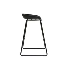 MILIBOO Tabourets De Bar Design Avec Pieds En Métal (lot De 2) PEBBLE - Noir - Noir -France MILIBOO Soldes 2022 13526409 4