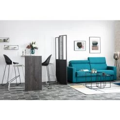 MILIBOO Tabourets De Bar Design 76 Cm (lot De 2) ONA - Noir - Noir -France MILIBOO Soldes 2022 13526410 5