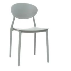 MILIBOO Chaises Design Polypropylène Empilables (lot De 2) ANNA - Gris - Gris -France MILIBOO Soldes 2022 13668917 3