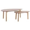 MILIBOO Tables Basses Gigognes Vintage Finition Chêne (lot De 2) ARTIK - Chêne Clair -France MILIBOO Soldes 2022 13784740 1