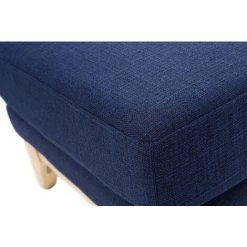 MILIBOO Repose-pieds Scandinave Déhoussable OSLO - Bleu Foncé - Bleu Foncé -France MILIBOO Soldes 2022 13895717 4