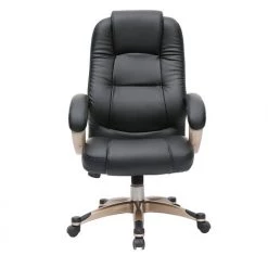 MILIBOO Fauteuil De Bureau Design Toronto - Noir - Noir