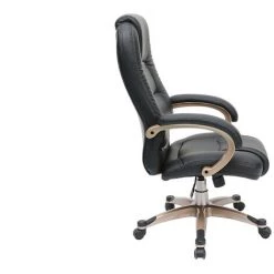 MILIBOO Fauteuil De Bureau Design Toronto - Noir - Noir -France MILIBOO Soldes 2022 13950054 3