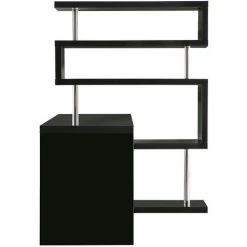 MILIBOO Bureau Design Brillant Amovible T-MAX - Noir Laqué - Noir Laqué -France MILIBOO Soldes 2022 13950068 3