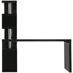 MILIBOO Bureau Design Brillant Amovible T-MAX - Noir Laqué - Noir Laqué -France MILIBOO Soldes 2022 13950068 4
