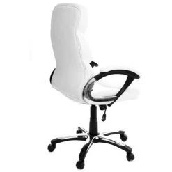 MILIBOO Fauteuil De Bureau Pliable Blanc GALLIEN - Blanc -France MILIBOO Soldes 2022 13950074 4