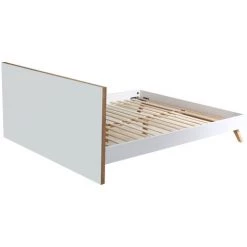 MILIBOO Lit 160x200 Design Scandinave HELIA - Blanc 7 MILIBOO Lit 160x200 Design Scandinave HELIA - Blanc -France MILIBOO Soldes 2022 13950127 3