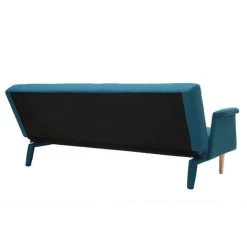 MILIBOO Canapé Convertible Design OSCAR - Bleu Canard - Bleu Canard -France MILIBOO Soldes 2022 13950135 3