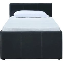 MILIBOO Lit Gigogne 90 X 195 Cm MACCO - Noir Mat - Noir Mat