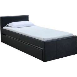 MILIBOO Lit Gigogne 90 X 195 Cm MACCO - Noir Mat - Noir Mat -France MILIBOO Soldes 2022 13950142 5