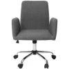 MILIBOO Fauteuil De Bureau Design Tissu ARIEL - Gris - Gris -France MILIBOO Soldes 2022 13950154 1
