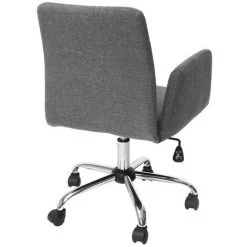 MILIBOO Fauteuil De Bureau Design Tissu ARIEL - Gris - Gris 9 MILIBOO Fauteuil De Bureau Design Tissu ARIEL - Gris - Gris -France MILIBOO Soldes 2022 13950154 3