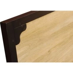 MILIBOO Tête De Lit Métal Et Manguier Massif L165 Cm INDUSTRIA - Bois Clair / Noir 7 MILIBOO Tête De Lit Métal Et Manguier Massif L165 Cm INDUSTRIA - Bois Clair / Noir -France MILIBOO Soldes 2022 13950170 3