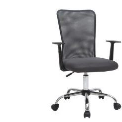 MILIBOO Fauteuil De Bureau Design En Mesh PLUZ - Gris - Gris -France MILIBOO Soldes 2022 13950206 2
