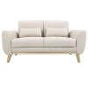 MILIBOO Canapé Scandinave 2 Places Tissu Bois EKTOR - Naturel - Naturel -France MILIBOO Soldes 2022 13950213 1