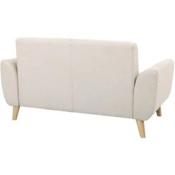 MILIBOO Canapé Scandinave 2 Places Tissu Bois EKTOR - Naturel - Naturel -France MILIBOO Soldes 2022 13950213 3
