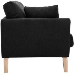 MILIBOO Canapé Scandinave 2 Places Déhoussable Pieds Bois OSLO - Gris Foncé - Gris Foncé 9 MILIBOO Canapé Scandinave 2 Places Déhoussable Pieds Bois OSLO - Gris Foncé - Gris Foncé -France MILIBOO Soldes 2022 13950252 3