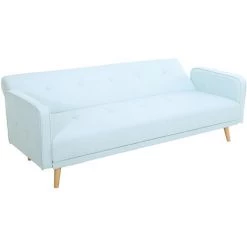 MILIBOO Canapé Convertible Scandinave 3 Places ULLA - Vert Menthe - Vert Menthe -France MILIBOO Soldes 2022 13950259 3