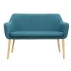 MILIBOO Banquette Scandinave 2 Places ALEYNA - Bleu Canard - Bleu Canard -France MILIBOO Soldes 2022 13950272 1