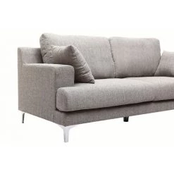 MILIBOO Canapé Design 3 Places Tissu BOMEN - Gris Perle - Gris Perle -France MILIBOO Soldes 2022 13950275 3