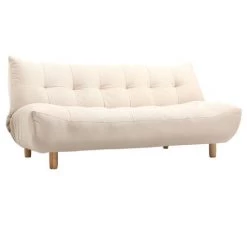 MILIBOO Canapé Convertible Design Scandinave YUMI - Beige Naturel - Beige Naturel -France MILIBOO Soldes 2022 13950281 2