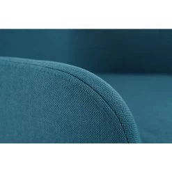 MILIBOO Fauteuil De Bureau Design Tissu SHANA - Bleu Canard - Bleu Canard -France MILIBOO Soldes 2022 13950290 4
