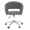 MILIBOO Fauteuil De Bureau Design YLA - Gris Foncé - Gris Foncé