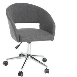MILIBOO Fauteuil De Bureau Design YLA - Gris Foncé - Gris Foncé -France MILIBOO Soldes 2022 13950292 3