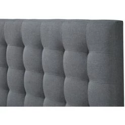 MILIBOO Lit 160x200 Capitonné En Tissu Gris Clair DANAE - Gris Clair 9 MILIBOO Lit 160x200 Capitonné En Tissu Gris Clair DANAE - Gris Clair -France MILIBOO Soldes 2022 13950334 4
