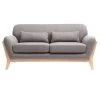 MILIBOO Canapé Scandinave 2 Places Pieds Bois YOKO - Gris - Gris -France MILIBOO Soldes 2022 13950348 1