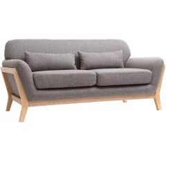 MILIBOO Canapé Scandinave 2 Places Pieds Bois YOKO - Gris - Gris 7 MILIBOO Canapé Scandinave 2 Places Pieds Bois YOKO - Gris - Gris -France MILIBOO Soldes 2022 13950348 2