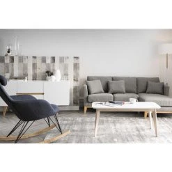 MILIBOO Canapé D'angle Droit Scandinave Déhoussable OSLO - Gris Foncé - Gris Foncé -France MILIBOO Soldes 2022 13950394 5
