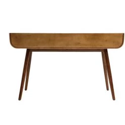 Bureau Scandinave Bois HALLEN - Miliboo & Stéphane Plaza - Noyer - Noyer -France MILIBOO Soldes 2022 13950401 4