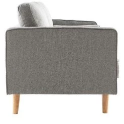 MILIBOO Canapé Design 3 Places En Tissu Gris Clair IMPERIAL - Gris Clair -France MILIBOO Soldes 2022 13950406 3