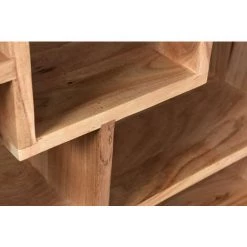 MILIBOO Bibliothèque Design En Acacia Massif 80 Cm CHAPMAN - Naturel -France MILIBOO Soldes 2022 13974681 4