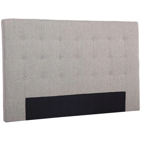 MILIBOO Tête De Lit En Tissu Gris Clair 170 Cm LUTECE - Gris Clair 4 MILIBOO Tête De Lit En Tissu Gris Clair 170 Cm LUTECE - Gris Clair – Image 2