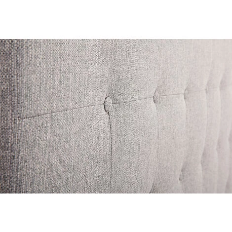 MILIBOO Tête De Lit En Tissu Gris Clair 170 Cm LUTECE - Gris Clair 6 MILIBOO Tête De Lit En Tissu Gris Clair 170 Cm LUTECE - Gris Clair – Image 4