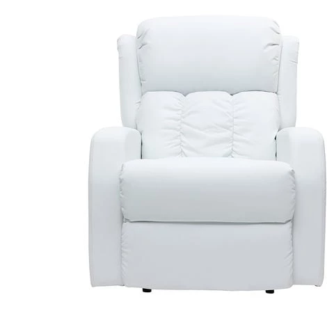 MILIBOO Fauteuil Relax électrique Massant GALLER - Blanc - Blanc 3 MILIBOO Fauteuil Relax électrique Massant GALLER - Blanc - Blanc