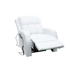 MILIBOO Fauteuil Relax électrique Massant GALLER - Blanc - Blanc 8 MILIBOO Fauteuil Relax électrique Massant GALLER - Blanc - Blanc -France MILIBOO Soldes 2022 14168093 3